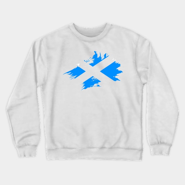 Scottish flag Crewneck Sweatshirt by SunnyOak